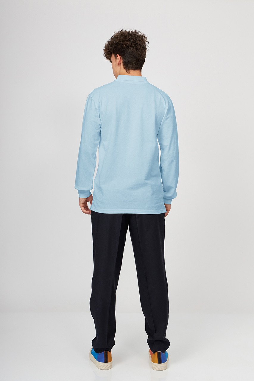Tricou polo regular adolescenți cu mânecă lungă 699